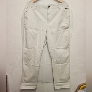 Old Navy Women's High Waisted Og Chino Pants-NWT- Large